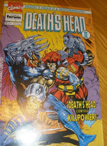 Portada del libro de DEATHS HEAD. Nº II. Nº5