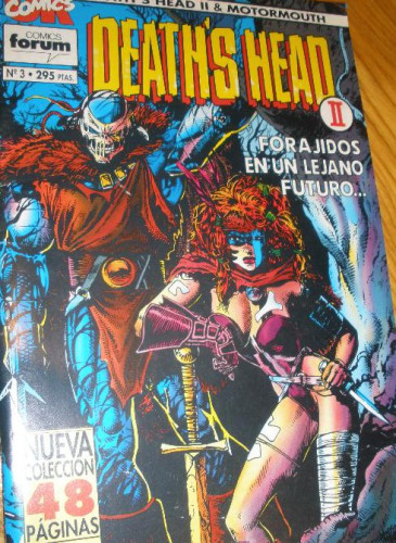 Portada del libro de DEATHS HEAD. Nº II. Nº 3