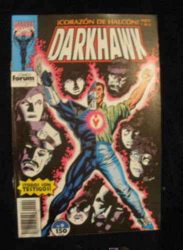 Portada del libro de DARKHAWK.Nº 9