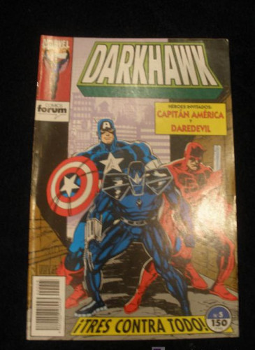 Portada del libro de DARKHAWK.Nº 5