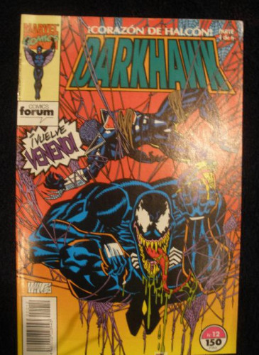 Portada del libro de DARKHAWK.Nº 12