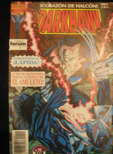 Portada del libro de DARKHAWK.Nº 10