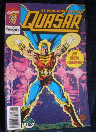 Portada del libro de QUASAR. Nº 1