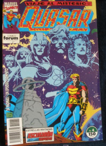 Portada del libro de QUASAR. Nº 4