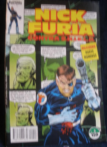 Portada del libro de NICK FURIA.Nº 3