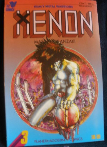 Portada del libro de XENON. Nº 3