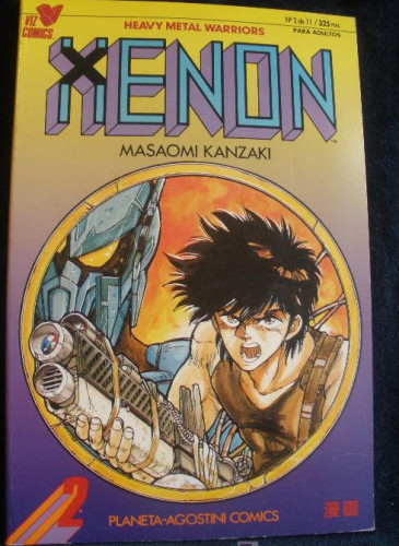 Portada del libro de XENON. Nº 2