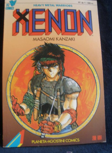 Portada del libro de XENON. Nº 1