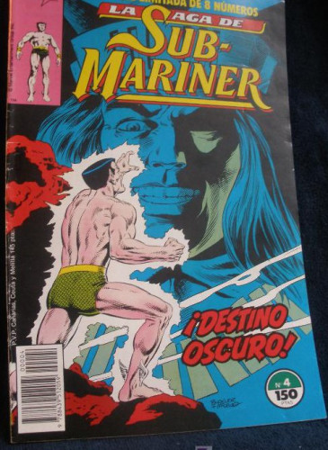 Portada del libro de LA SAGA DE SUB MARINER. Nº 4