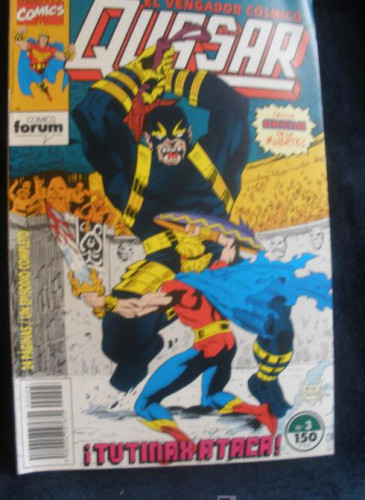 Portada del libro de QUASAR. Nº 3
