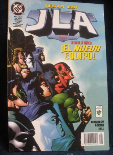 Portada del libro de JLA. Nº 6