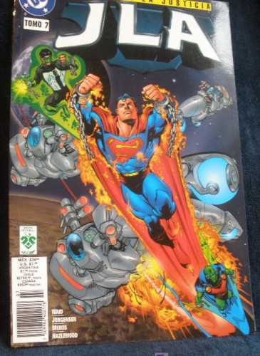 Portada del libro de JLA. Nº 7