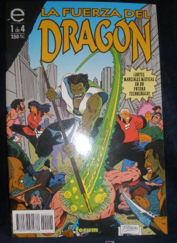 Portada del libro de LA FUERZA DEL DRAGON.L Nº 1