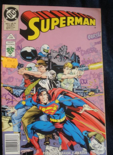 Portada del libro de SUPERMAN. N 249