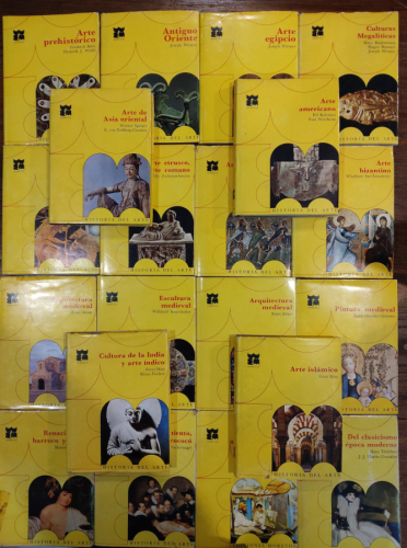 Portada del libro de COLECCIÖN COMPLETA DE HISTORIA DEL ARTE.. 20 TOMOS