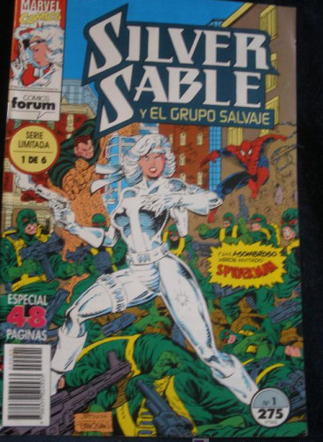 Portada del libro de SILVER SABLE Y EL GRUPO SALVAJE. Nº 1.