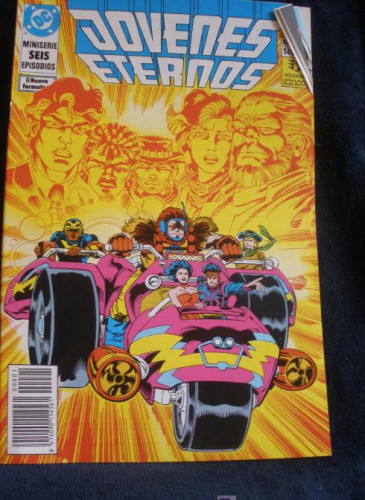 Portada del libro de JOVENES ETERNOS. Nº 1