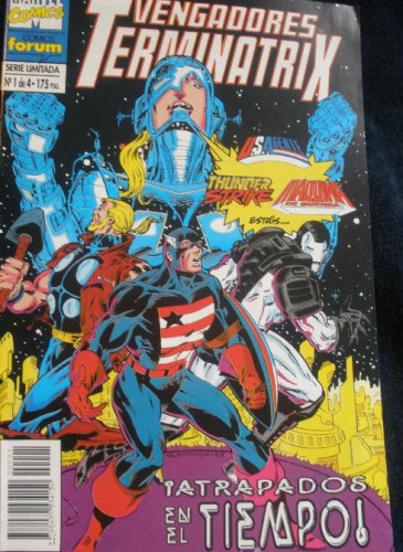 Portada del libro de VENGADORES TERMINATRIX. N 1