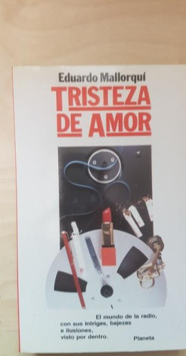 Portada del libro de Tristeza de amor