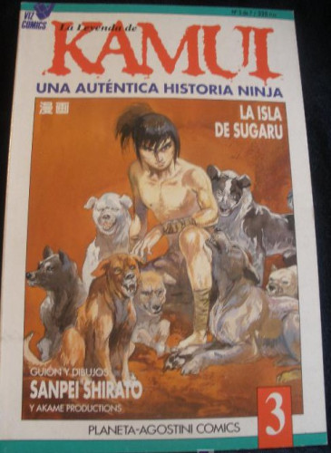 Portada del libro de KAMUI . Nº 3