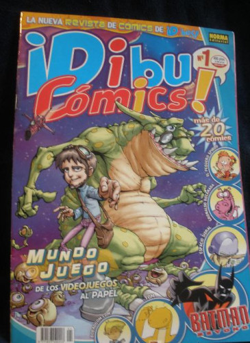 Portada del libro de DIBU COMICS. Nº 1