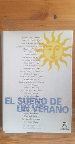 Portada del libro de El sueño de un verano Publicado por Espasa (1998) varios autores 246pp