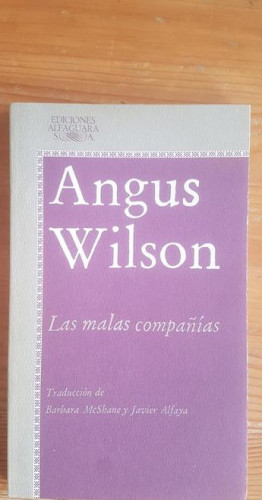 Portada del libro de Malas compañias, las