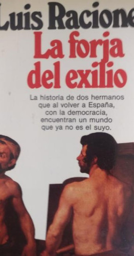 Portada del libro de Forja del exilio, la