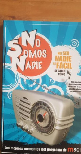 Portada del libro de No Somos Nadie