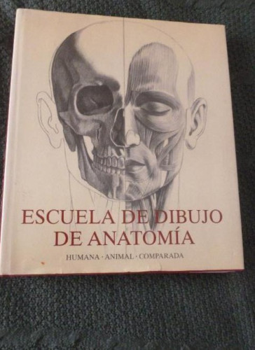 Portada del libro de Escuela de dibujo de anatomia. humana/animal/comparada. Szunyoghy, A./Feher, G. Ed.KONEMANN