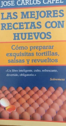 Portada del libro de Mejores recetas con huevos, las
