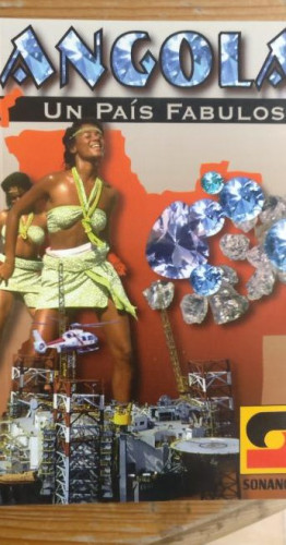 Portada del libro de Angola, un país fabuloso. Sonagol 1995 176 pp