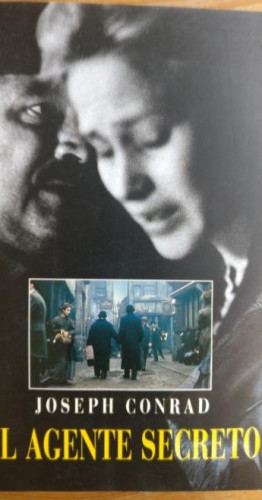 Portada del libro de El agente secreto (Istorio Barregarriak)