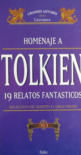 Portada del libro de Homenaje a Tolkien. 19 Relatos Fantásticos