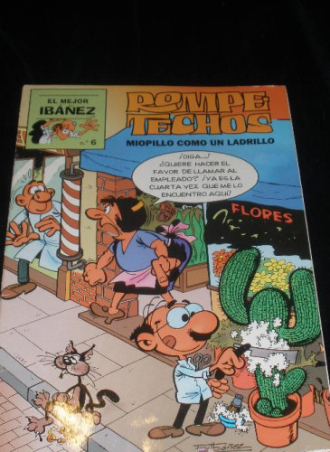 Portada del libro de EL MEJOR IBAÑEZ. ROMPETECHOS. Nº 6. 1999