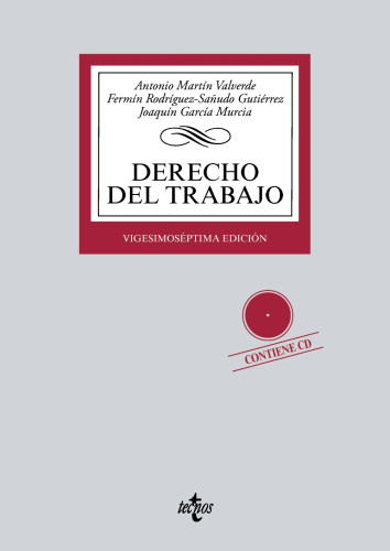 Portada del libro de DERECHO DEL TRABAJO