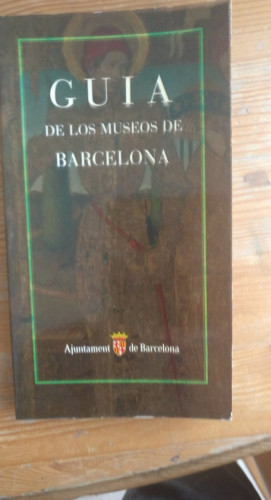 Portada del libro de Guia de los museos de Barcelona