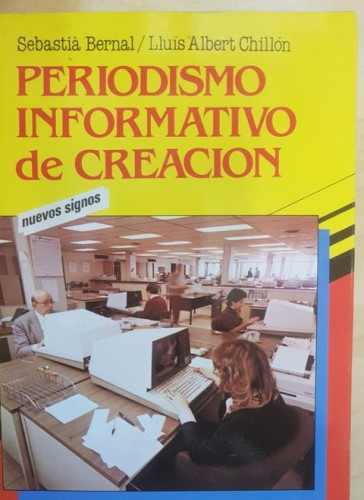 Portada del libro de Periodismo informativo de creacion