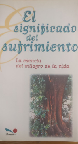 Portada del libro de SIGNIFICADO DEL SUFRIMIENTO, EL BARYLKO, JAIME 224pp