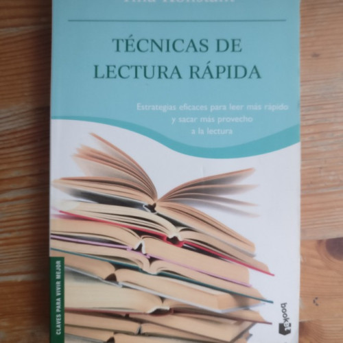 Portada del libro de Técnicas de lectura rápida: cómo leer más rápido y sacar más provecho a la lectura Konstant, AMAT