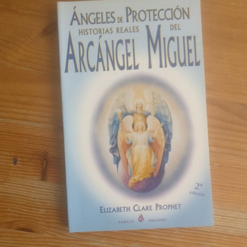 Portada del libro de Angeles De Proteccion Historias Reales Del Arcangel Miguel Elizabeth Clare. PORCIA 2003 87pp