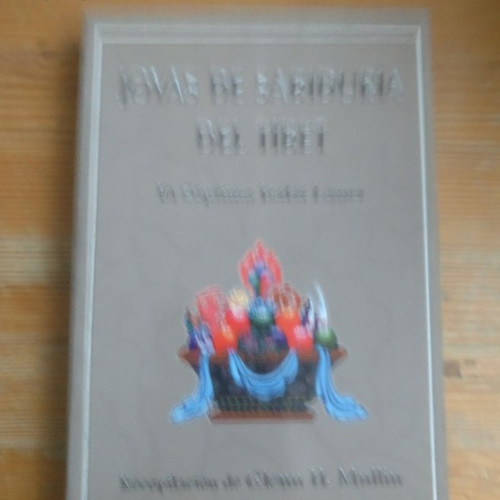 Portada del libro de JOYAS DE SABIDURÍA DEL TÍBET Mullin, Glenn H.; bskal-bzang-rGya-mtsho, Dalai Lama VII DHARMA
