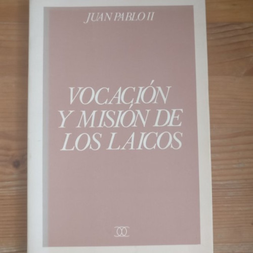 Portada del libro de Vocación y misión de los laicos (Libros MC)