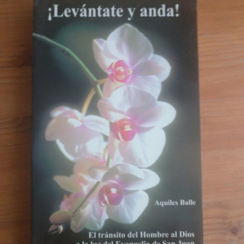 Portada del libro de Levántate y anda!. El tránsito del Hombre al Dios a la luz del Evangelio de San Juan Balle, Aquiles