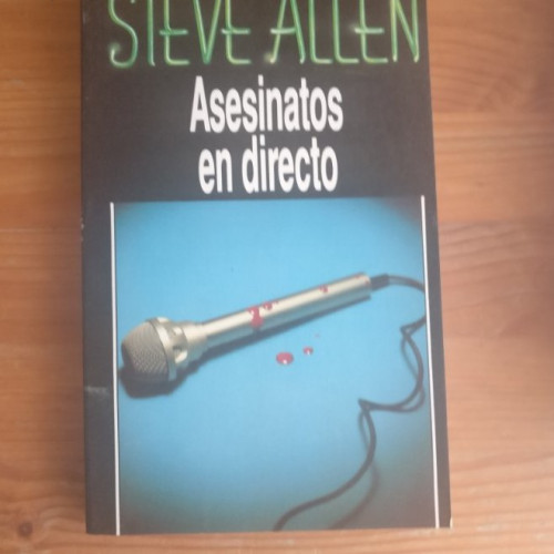 Portada del libro de Asesinatos en directo