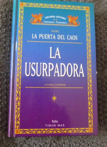 Portada del libro de LA USURPADORA. COOPER. TIMUN MAS VOL 1.