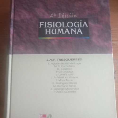 Portada del libro de Fisiología humana