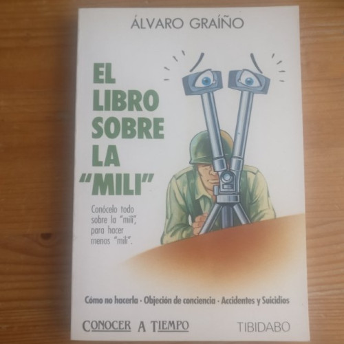 Portada del libro de Libro sobre la mili, el