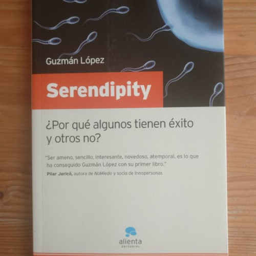 Portada del libro de SERENDIPITY. Guzman López. Alienta. 2009 128pp