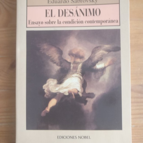 Portada del libro de El desanimo